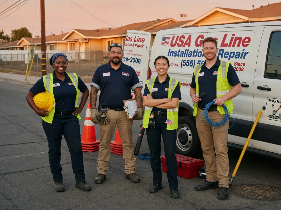 Gas Line Installation company in Woodbury, NJ